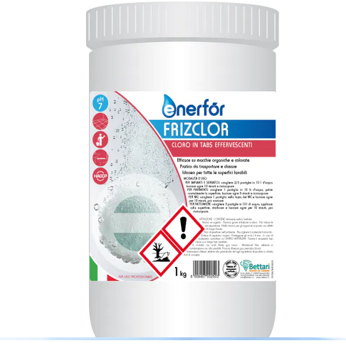 FRIZCLOR Cloro in tabs effervescenti