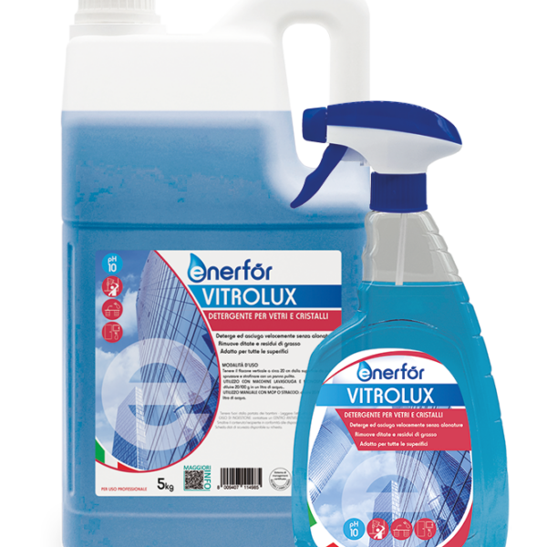 VITROLUX DETERGENTE PER VETRI E CRISTALLI